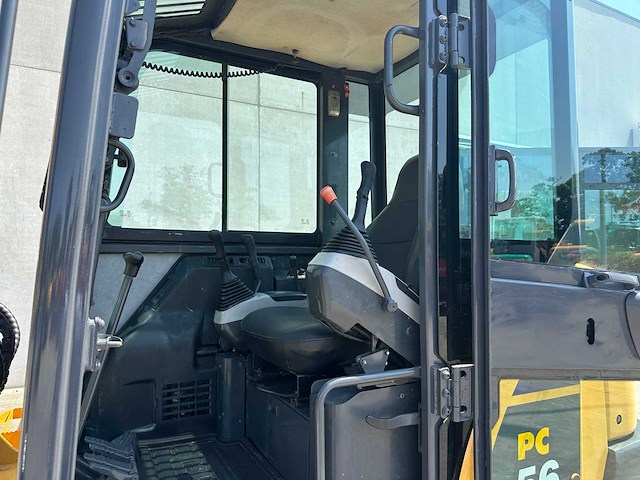 Komatsu - 2016 - pc56-7 - midigraafmachine - afbeelding 24 van  36