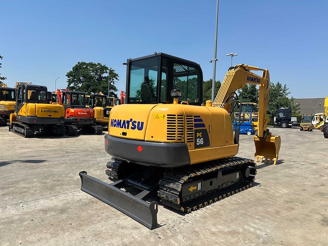 Komatsu - 2016 - pc56-7 - midigraafmachine - afbeelding 40 van  40
