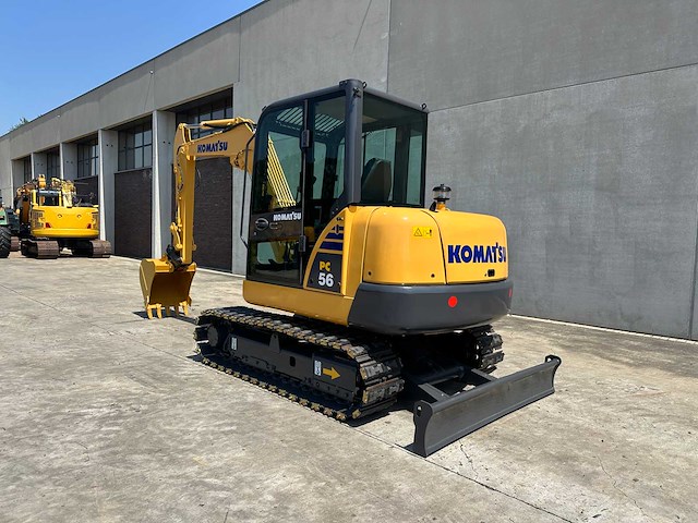 Komatsu - 2016 - pc56-7 - midigraafmachine - afbeelding 33 van  36