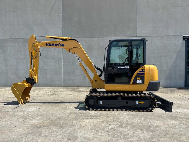 Komatsu - 2016 - pc56-7 - midigraafmachine - afbeelding 34 van  36
