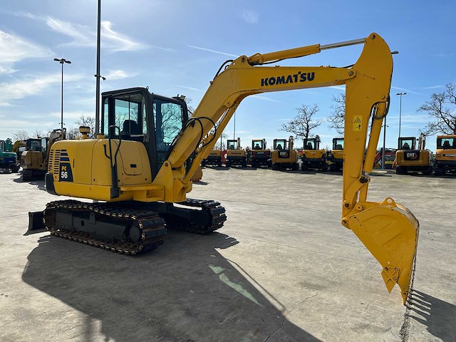 Komatsu - 2016 - pc56-7 - midigraafmachine - afbeelding 3 van  33