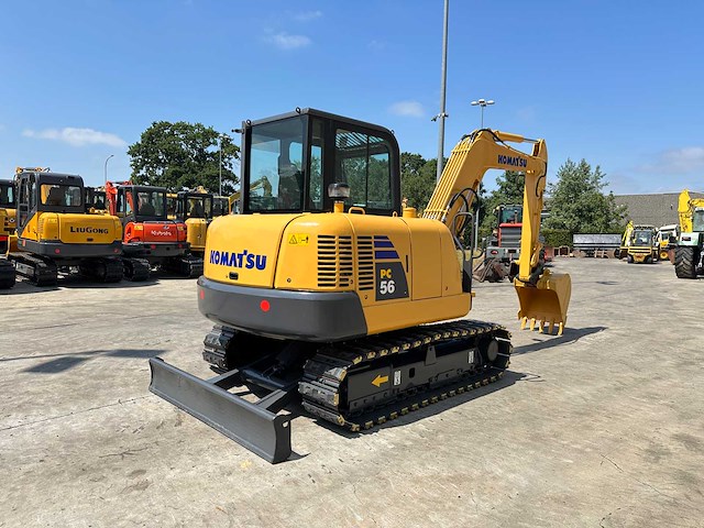 Komatsu - 2016 - pc56-7 - midigraafmachine - afbeelding 26 van  38