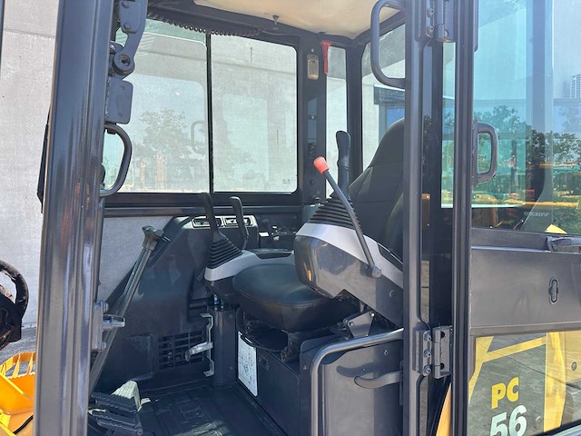 Komatsu - 2016 - pc56-7 - midigraafmachine - afbeelding 21 van  35