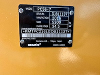 Komatsu - 2016 - pc56-7 - midigraafmachine - afbeelding 29 van  35