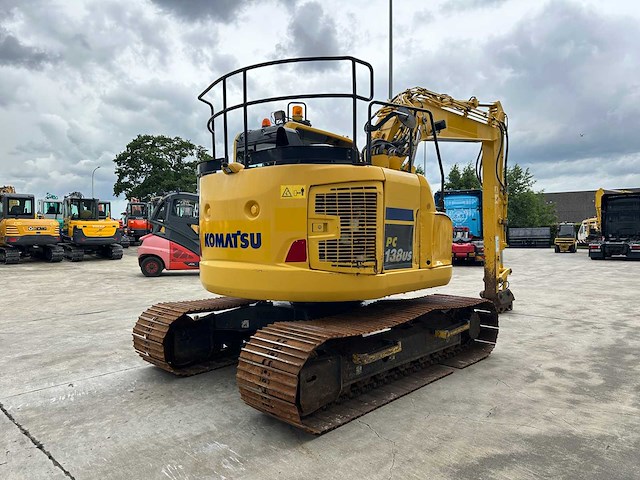Komatsu - 2017 - pc138 us-11 - rupsgraafmachine - afbeelding 34 van  55