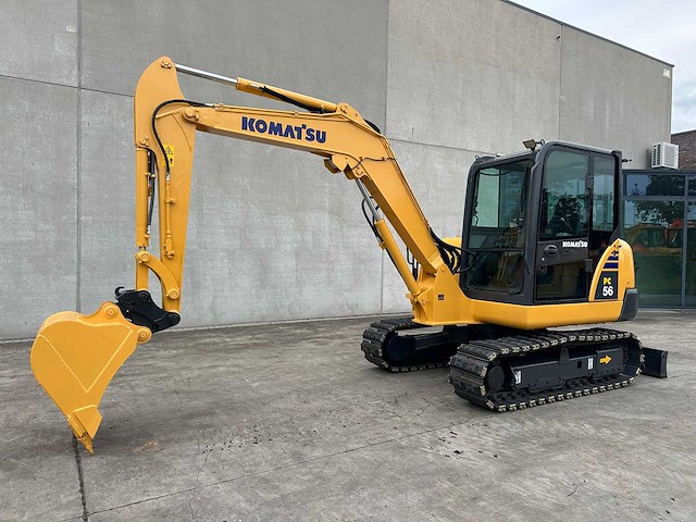 Komatsu - 2017 - pc56-7 - midigraafmachine - afbeelding 1 van  39
