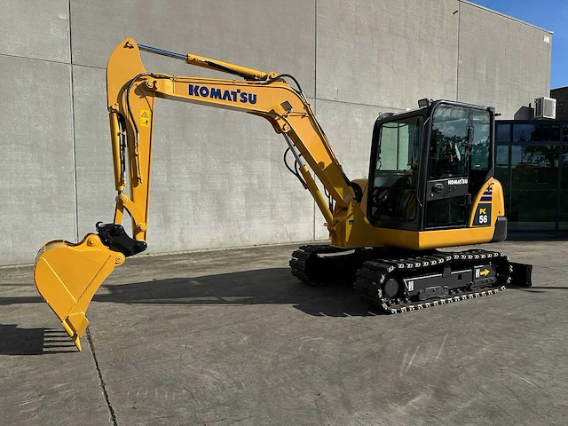 Komatsu - 2017 - pc56-7 - midigraafmachine - afbeelding 1 van  39