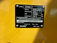 Komatsu - 2017 - pc56-7 - midigraafmachine - afbeelding 33 van  39