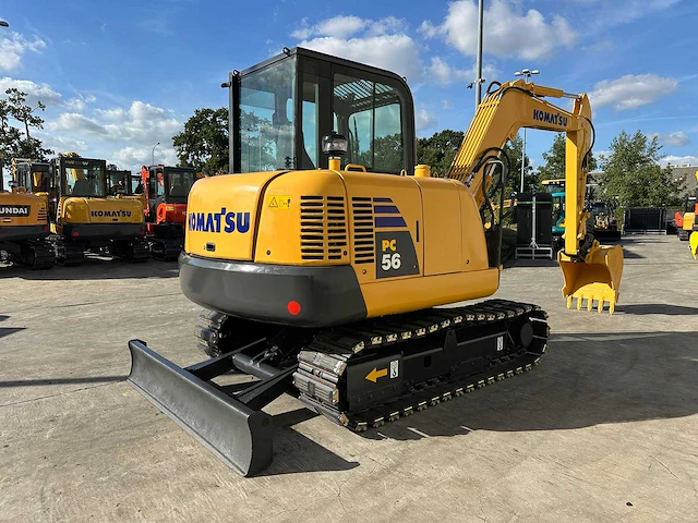 Komatsu - 2017 - pc56-7 - midigraafmachine - afbeelding 34 van  39