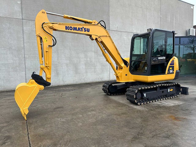 Komatsu - 2017 - pc56-7 - midigraafmachine - afbeelding 1 van  36
