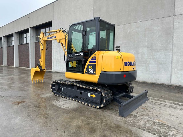 Komatsu - 2017 - pc56-7 - midigraafmachine - afbeelding 33 van  36