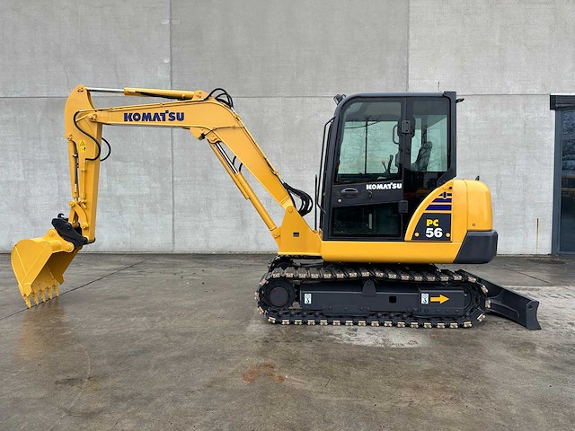 Komatsu - 2017 - pc56-7 - midigraafmachine - afbeelding 34 van  36