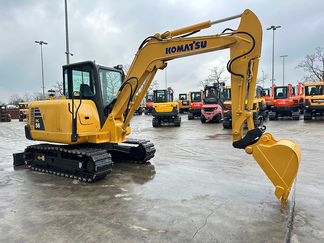 Komatsu - 2017 - pc56-7 - midigraafmachine - afbeelding 23 van  38