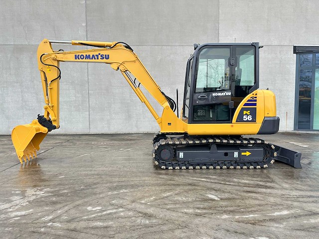 Komatsu - 2017 - pc56-7 - midigraafmachine - afbeelding 36 van  38
