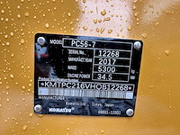 Komatsu - 2017 - pc56-7 - midigraafmachine - afbeelding 33 van  39