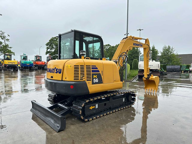Komatsu - 2017 - pc56-7 - midigraafmachine - afbeelding 34 van  39