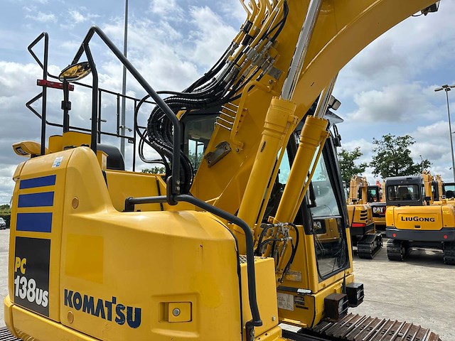 Komatsu - 2018 - pc138 us-11 - midigraafmachine - afbeelding 45 van  54