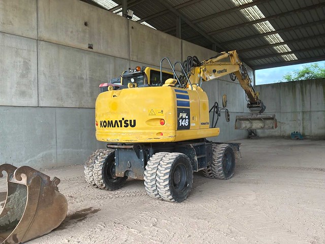 Komatsu - pw 148-10 - wheeled excavator - 2014 - afbeelding 20 van  24