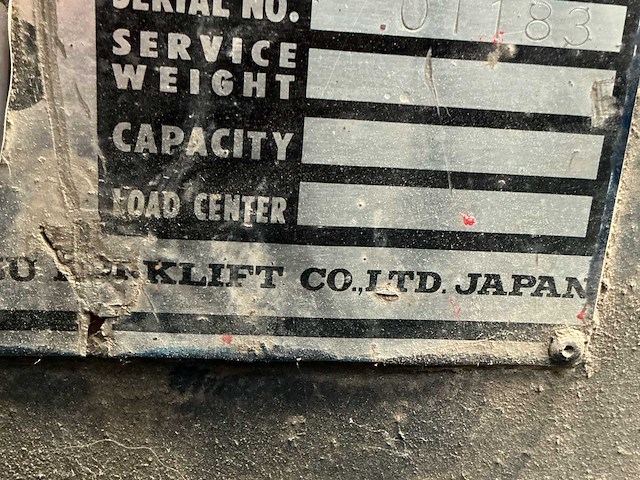 Komatsu electric fb 15-m-1 vorkheftruck - afbeelding 5 van  10