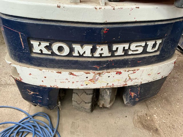 Komatsu electric fb 15-m-1 vorkheftruck - afbeelding 9 van  10
