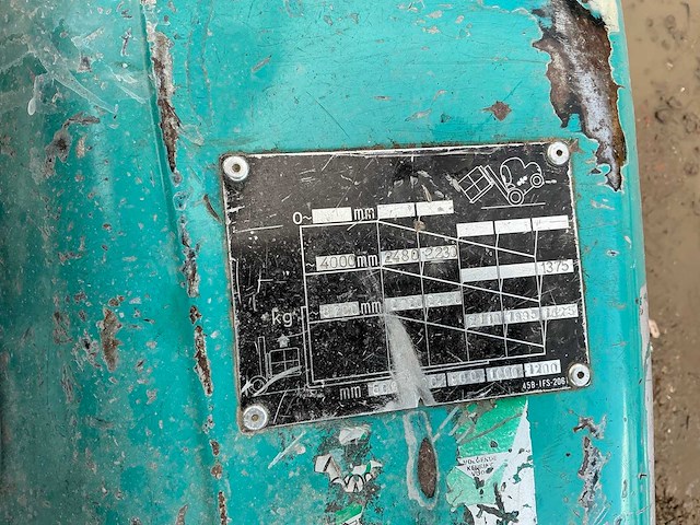 Komatsu fg 30ht-12 vorkheftruck - afbeelding 11 van  11