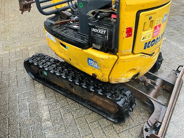 Komatsu pc 16rhs minigraafmachine - afbeelding 23 van  25