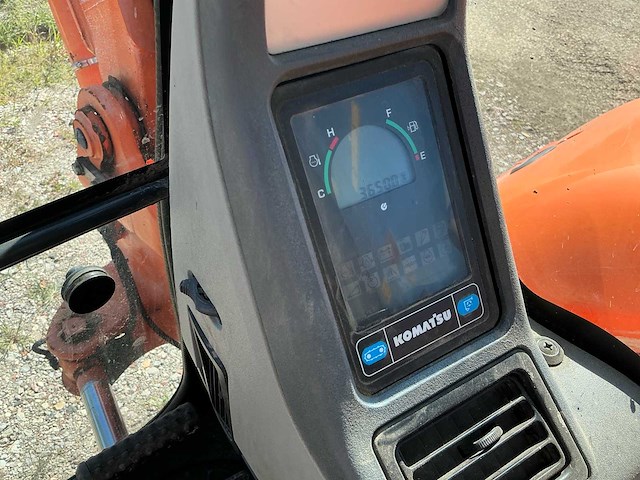 Komatsu pc80mr-3 banden graafmachine - afbeelding 14 van  29
