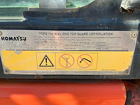 Komatsu pc80mr-3 banden graafmachine - afbeelding 4 van  15