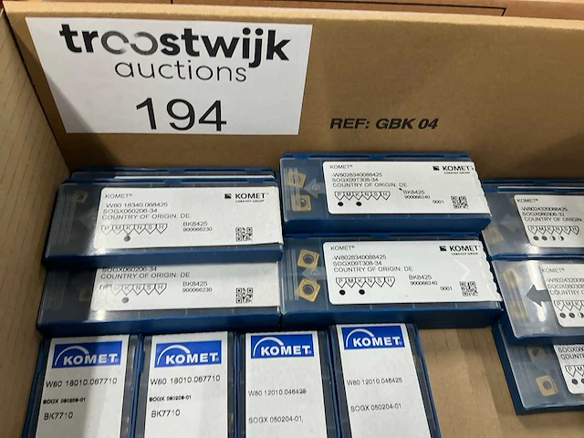 Komet 506x partij boorwisselplaten - afbeelding 5 van  6