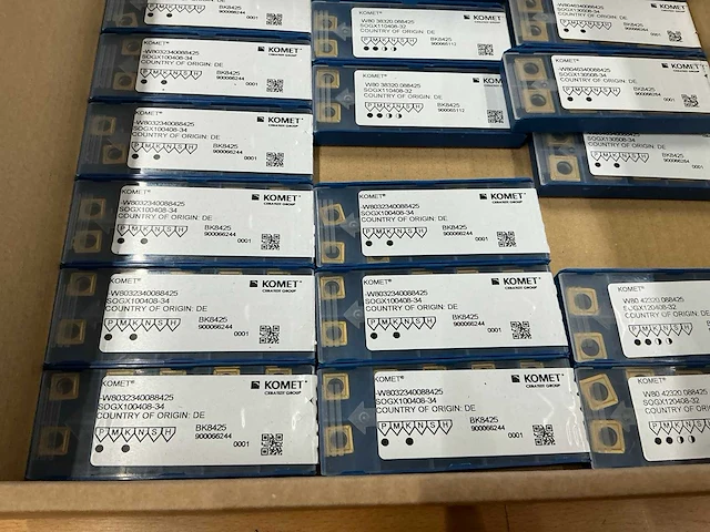 Komet 506x partij boorwisselplaten - afbeelding 3 van  6