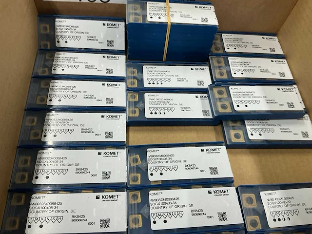 Komet 506x partij boorwisselplaten - afbeelding 4 van  6