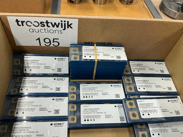Komet 506x partij boorwisselplaten - afbeelding 5 van  6
