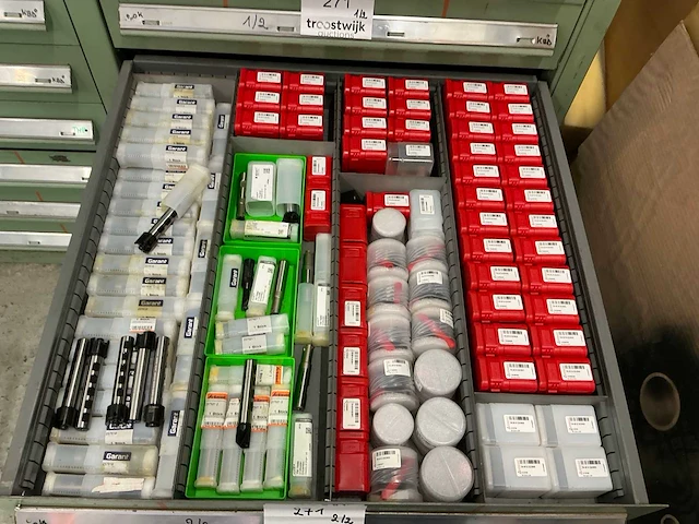 Komet en ceratizit grote partij kottergereedschap - afbeelding 9 van  11