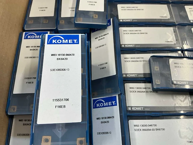 Komet soex partij boorwisselplaten - afbeelding 3 van  4