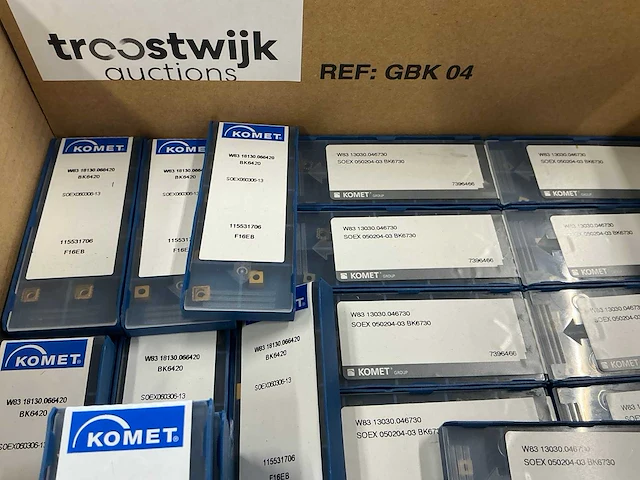 Komet soex partij boorwisselplaten - afbeelding 4 van  4