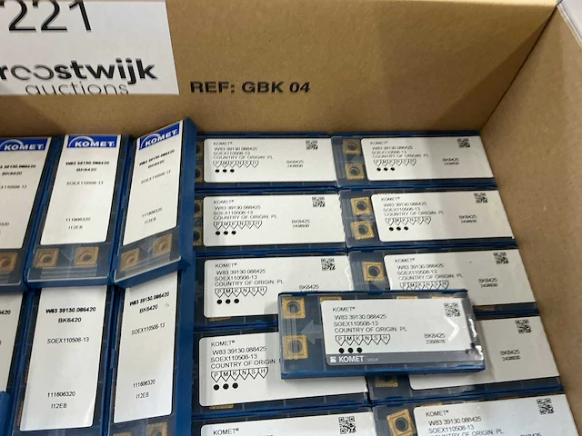 Komet soex partij boorwisselplaten - afbeelding 4 van  4
