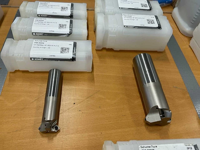 Komet verzinkfrees 45° met wisselplaten (17x) - afbeelding 5 van  5