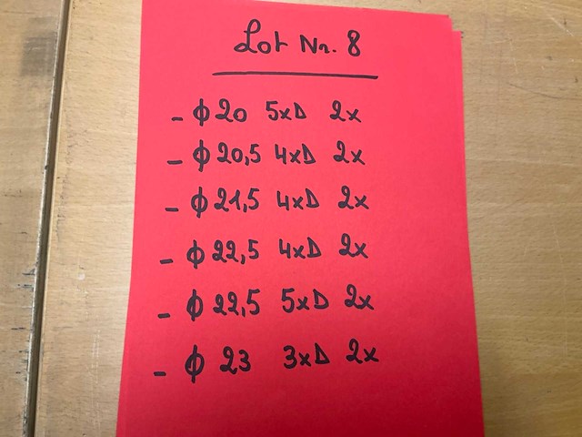 Komet wisselplaatboor (12x) - afbeelding 9 van  9