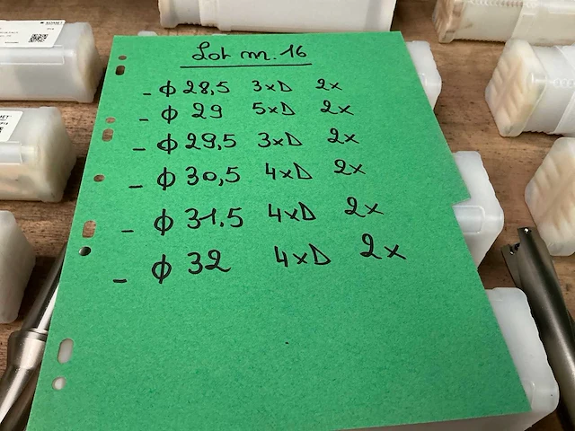 Komet wisselplaatboor (12x) - afbeelding 7 van  7