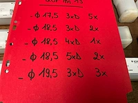 Komet wisselplaatboor (13x) - afbeelding 7 van  7