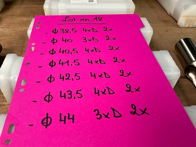 Komet wisselplaatboor (14x) - afbeelding 8 van  8