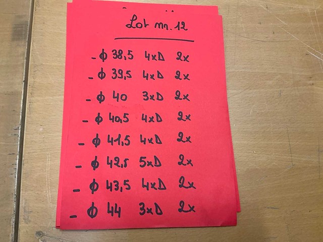 Komet wisselplaatboor (16x) - afbeelding 2 van  10