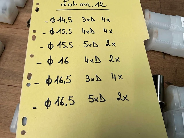 Komet wisselplaatboor (18x) - afbeelding 6 van  6