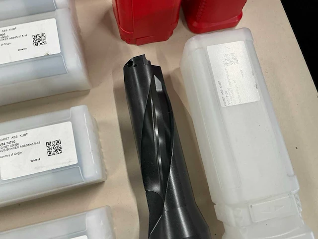 Komet wisselplaatboor kub met abs63 koppeling (9x) - afbeelding 3 van  6