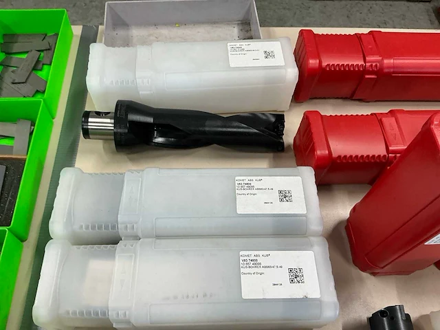 Komet wisselplaatboor kub met abs63 koppeling (9x) - afbeelding 4 van  6