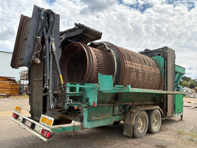Komptech jumbo mobiele trommelzeef - afbeelding 25 van  30