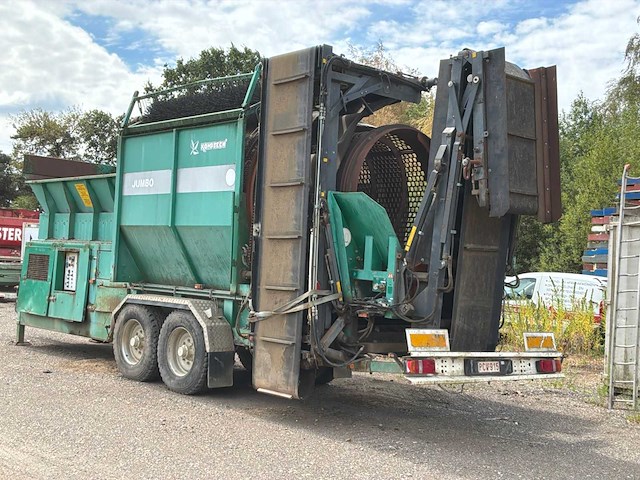 Komptech jumbo mobiele trommelzeef - afbeelding 12 van  16