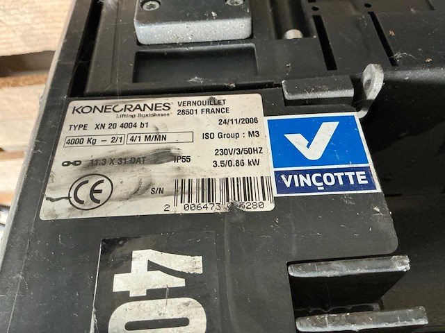 Konecranes xn20 kettingtakel - afbeelding 5 van  6