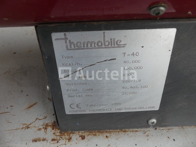 Konforma thermobile olie-gestookte hittekanon - afbeelding 2 van  6