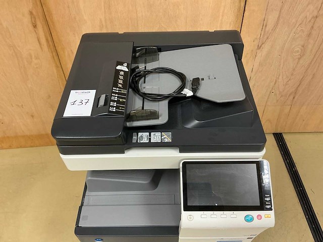 Konica minolta bizhub c 258 printer & scanner - afbeelding 11 van  17